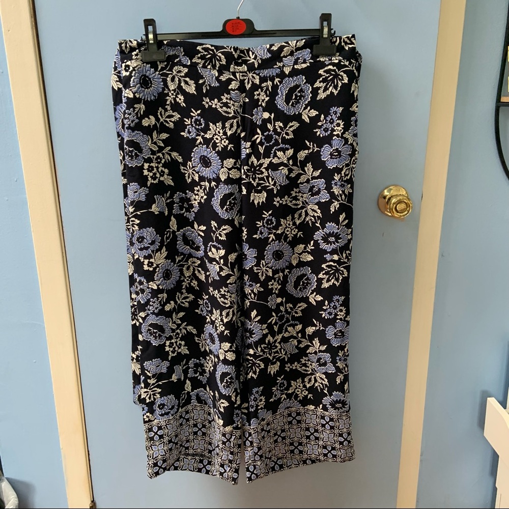 LOFT Outlet Wide Leg Crop Pants